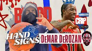 DeMar DeRozan Crip Gang Signs Full Exploitation  Tutorial [upl. by Clarkin668]