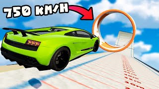 ❄️SKOKI SUPERSAMOCHODAMI PRZEZ PIERŚCIENIE  BeamNG Drive [upl. by Satsok]