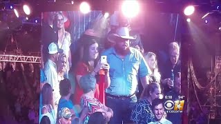 Garth Brooks Gifts Hawaiian Honeymoon To NewlyEngaged Fans [upl. by Tabshey]