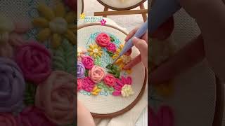 Crossstitch used to be so popular how is it doing now Crafts PunchNeedleEmbroidery [upl. by Kimura856]