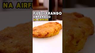 Filé de Frango Empanado na Airfryer  Tv Churrasco receitas airfryer [upl. by Fraya]