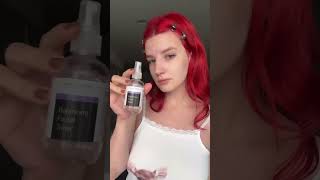 Quick morning routine with my favorite yeouth products teen skincareroutine morningroutine [upl. by Shiverick]