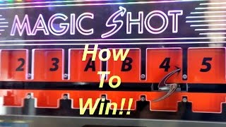 How to win Magic ShotICubeCash Cube Arcade Machine Tips amp Tricks [upl. by Nilerual]