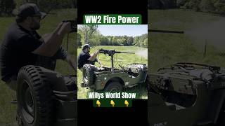 WW2 Fire Power offroad militaryhistory jeep [upl. by Julienne970]