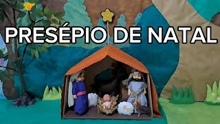 COMO FAZER PRESÉPIO DE NATAL [upl. by Parette]