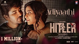 Adiyaathi Video Song  Hitler  Vijay Antony  Gautham Vasudev Menon  Dana SA  Vivek  Mervin [upl. by Schurman]