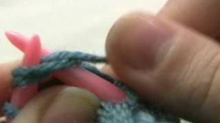 How to Knit Knit 2 Together K2tog [upl. by Eocsor]