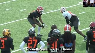 Learn proper Defensive Back Technique for College and High School Football Players [upl. by Rodablas]