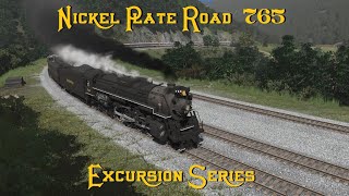 TRS22 Nickel Plate Road S2 Berkshire 765 at Bennington Curve 8202012 [upl. by Atlante]