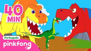 Episódio Completo  Musical dos Dinossauros CompletoPinkfong Bebê Tubarão Canções para Crianças [upl. by Attennaj719]