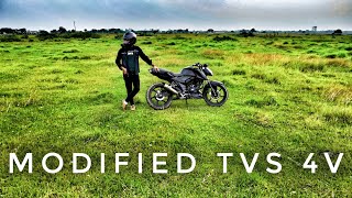 Friend buying a new bike 😱  TVS Apache RTR 160 4V [upl. by Leziar282]