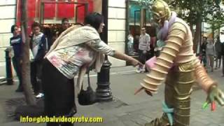 FUNNY STREET ENTERTAINERS BUSKERS LONDON [upl. by Loram515]