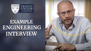 Example Cambridge Engineering Interview [upl. by Gradey]