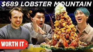 2 Beef Patty Vs 689 Lobster Tower w Simu Liu [upl. by Halbert]