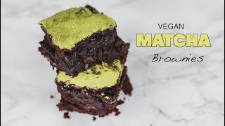 Vegan Matcha Brownie [upl. by Alakim]