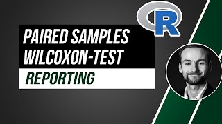 Reporting Paired Samples Wilcoxontest  results from R [upl. by Ludovick]