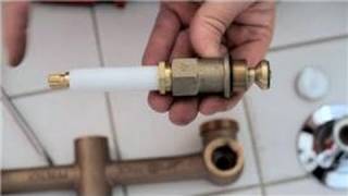 Shower Repair  How to Tighten Hot Water Knob to Stop Leaking From Shower Head [upl. by Analah]