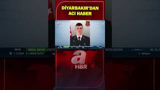 Diyarbakırdan acı haber 1 askerimiz silah kazası ile şehit oldu  Bakan Yerlikayadan açıklama [upl. by Rufford]