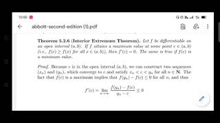 interior extremum theorem and darboux theorem S6 Bsc mathematics real analysis ll module 2 [upl. by Weathers21]