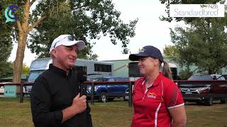 CC with Faine Mende at the NZB Standardbred Yearling sales [upl. by Farl]