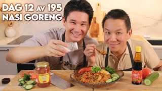 Nasi goreng med Pappa Poon  Nationalrätten Dag 12 Indonesien [upl. by Llednyl]