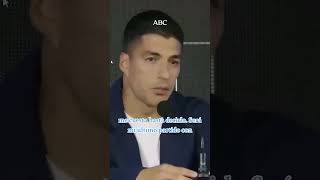 La emoción de Luis Suárez al anunciar su despedida de la selección uruguaya [upl. by Inna]