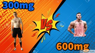 300mg vs 600mg Testosterone a week  Which is better [upl. by Ahsekyt]