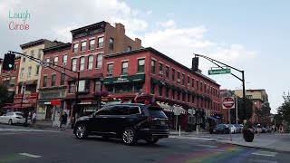 Hoboken New Jersey USA  Walking Tour [upl. by Ynaffat]