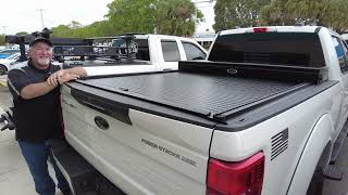 American Work Cover by Truck Covers USA with Tool Box on 23 Ford F250 review CampH Auto Accessories [upl. by Trumann]