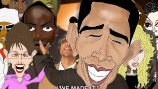 Obamas Inauguration Party Song We Are The World Spoof [upl. by Ativ322]