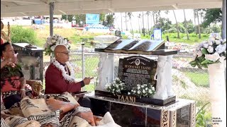 Headstone Unveiling Ceremony In Loving Memory of Heamoni Taani Veitongo Kingdom of Tonga [upl. by Anayi]