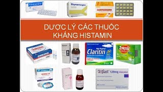 Pharmog SS1  Tập 06  Dược lý về thuốc kháng Histamin H1 [upl. by Perni]