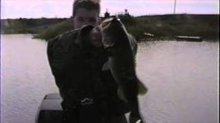 Bass Fishing at Stick Marsh Farm Pond 13 December 22 2000 Stan amp Justin Stone [upl. by Burner]