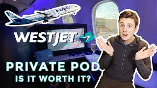 WestJet 787 Dreamliner Business Class Calgary to Dublin [upl. by Ivek]