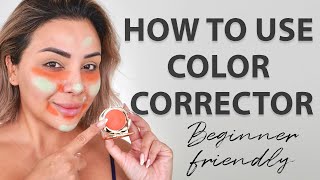 HOW TO USE COLOR CORRECTOR  NINA UBHI [upl. by Damal]