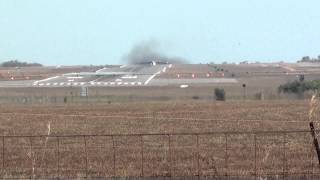 USAF B52 Buff Bomber Taking Off Darwin Airport [upl. by Brackely255]