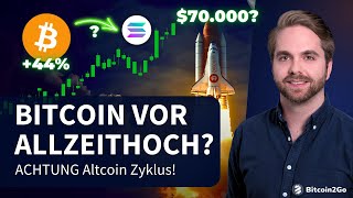 Bitcoin Allzeithoch noch vor Halving  ACHTUNG Altcoin Zyklus beginnt von vorne [upl. by Einneg739]