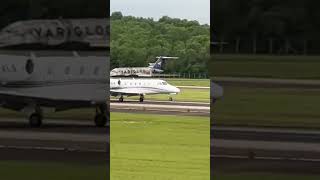 Cessna Citation XLS pousando no aeroporto galeão [upl. by Kcirdez36]