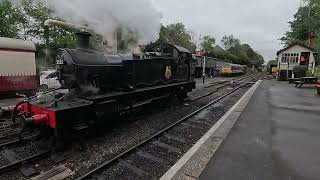 Bodmin and Wenford Heritage Railway  September  2023 [upl. by Ainnos]