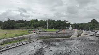 Cramond Island Edinburgh Scotland mini 4 pro [upl. by Dynah]