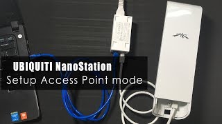 UBIQUITI  How to setup Access point mode  NETVN [upl. by Cowden904]