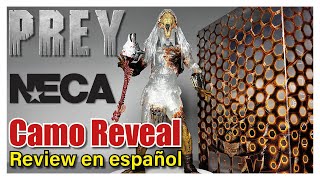 NECA Ultimate Camo Reveal Feral Predator  Prey  Review en español [upl. by Eintruok]