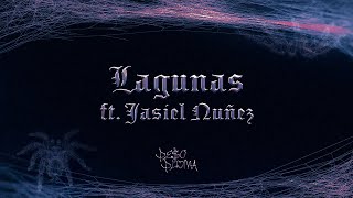 LAGUNAS Lyric Video  Peso Pluma Jasiel Nuñez [upl. by Etnud]