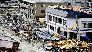 Disaster in Japan M76 40 earthquakes in 90 minutes Tsunami warning [upl. by Aramahs672]