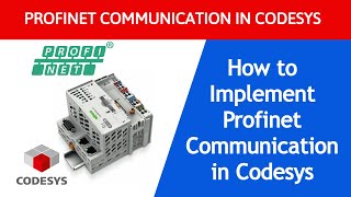 Profinet Communication Implementation in Codesys  How to implement Profinet in Codesys [upl. by Apps]