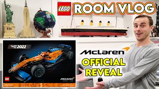 LEGO McLaren F1 Car Reveal New Shelf amp City Tables [upl. by Aleak]