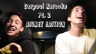 Carpool Karaoke Pt2 Disney Edition [upl. by Norma]