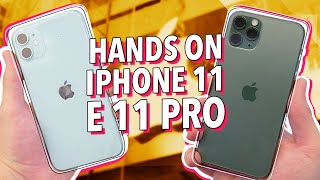 IPHONE 11 E 11 PRO HANDS ON [upl. by Acirdna]