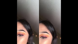 SUNSET W HALF CREASE YELLOW LINER serina rueda [upl. by Berliner]