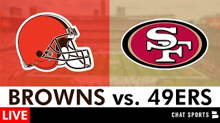 Browns vs 49ers Live Streaming Scoreboard Stats Free PlayByPlay amp Highlights  NFL Week 6 [upl. by Schweitzer]